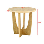 25  Round End Table