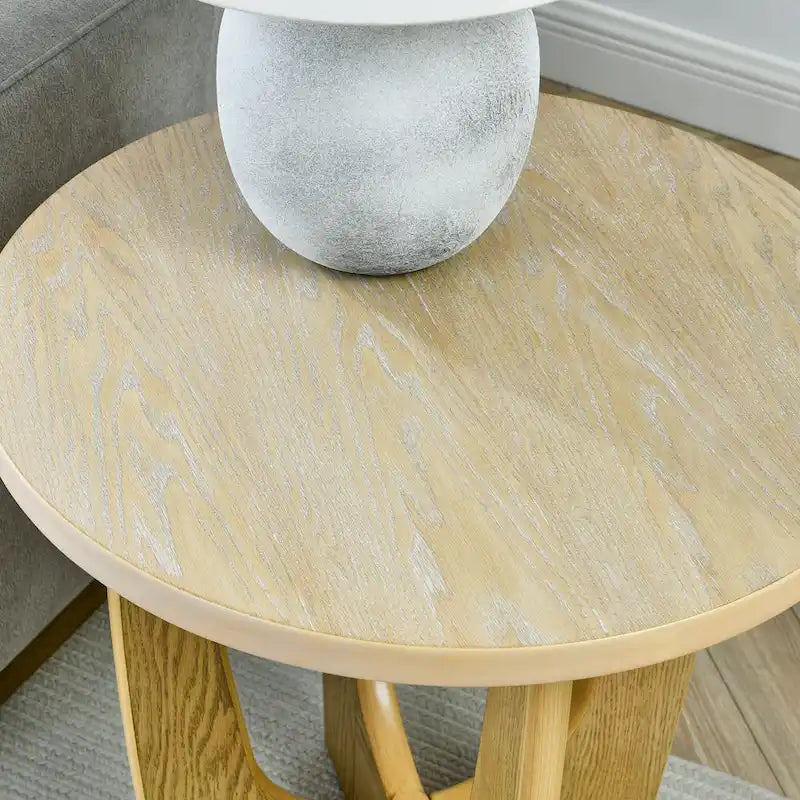 25  Round End Table