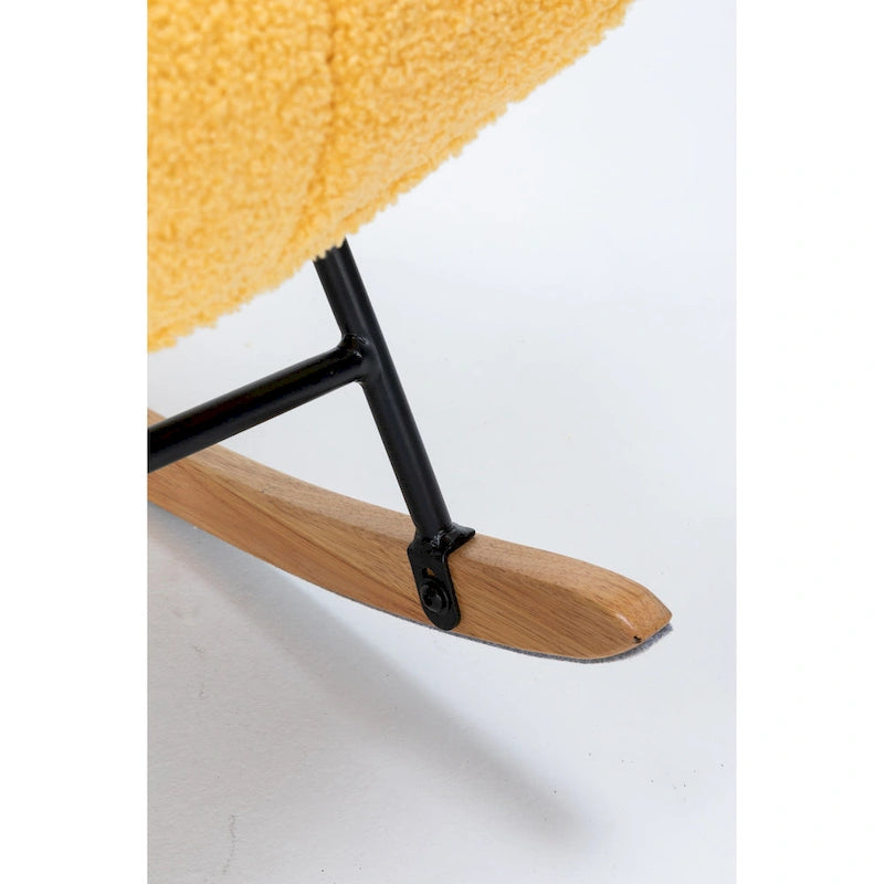 Rocking Chair Wingback Chair Modern Rocking Accent Chairs Glider Recliner for Living Room, Nursery, Bedroom