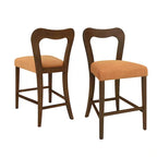 Christopher Knight Home - Counter Stool Set of 2 Without Arms, Fabric