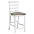 Multi-Functional Counter Height Dining Set Kitchen Bar Dining Table Set with 9 Wine Compartment Wine Glass Holders for Kitchen