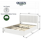 Luxurious Tufted Platform Bed with Dual Storage Drawers for Ultimate Comfort