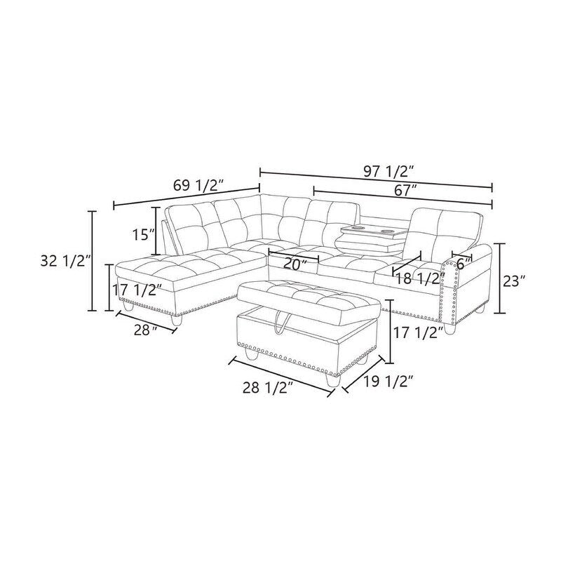 Modern 3-Piece Black Faux & Synthetic Leather Sofa Set: Sleek Style for Living Rooms