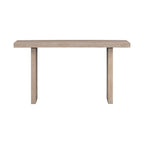59  Modern Console Table with Distinctive Side Shapes for Entryway, Living Room