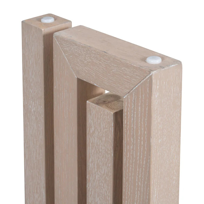 59  Modern Console Table with Distinctive Side Shapes for Entryway, Living Room