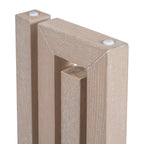 59  Modern Console Table with Distinctive Side Shapes for Entryway, Living Room