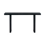 59  Modern Console Table with Distinctive Side Shapes for Entryway, Living Room