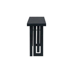 59  Modern Console Table with Distinctive Side Shapes for Entryway, Living Room