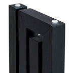 59  Modern Console Table with Distinctive Side Shapes for Entryway, Living Room