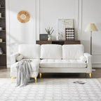 3-Seater Golden Tripod Legs Indoor Modular Sofa