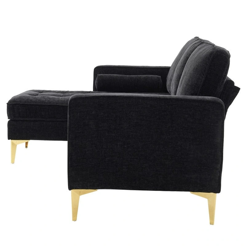 3-Seater Golden Tripod Legs Indoor Modular Sofa