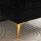 3-Seater Golden Tripod Legs Indoor Modular Sofa