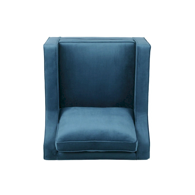 Milo Contemporary Velvet Club Chair by Christopher Knight Home - 30.75  W x 33.50  L x 33.75  H