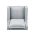 Milo Contemporary Velvet Club Chair by Christopher Knight Home - 30.75  W x 33.50  L x 33.75  H