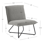 Oron Pillow Accent Chair