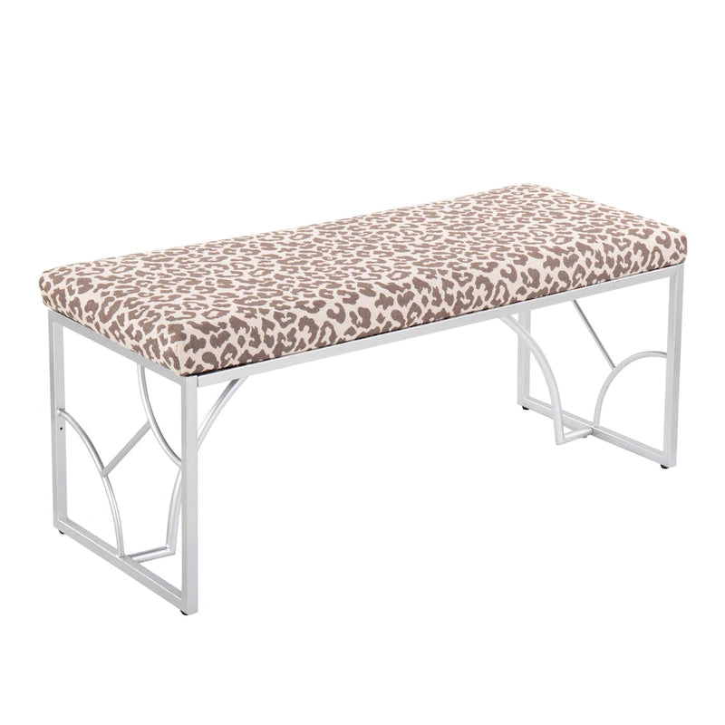 Silver Orchid Loretta Bench