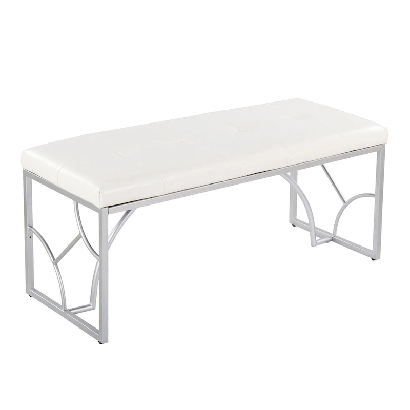 Silver Orchid Loretta Bench