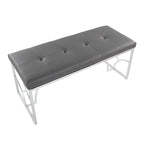 Silver Orchid Loretta Bench