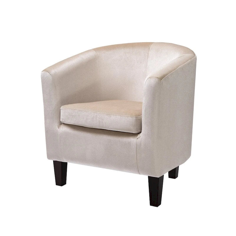 Copper Grove Broadway Velvet Upholstered Tub Chair