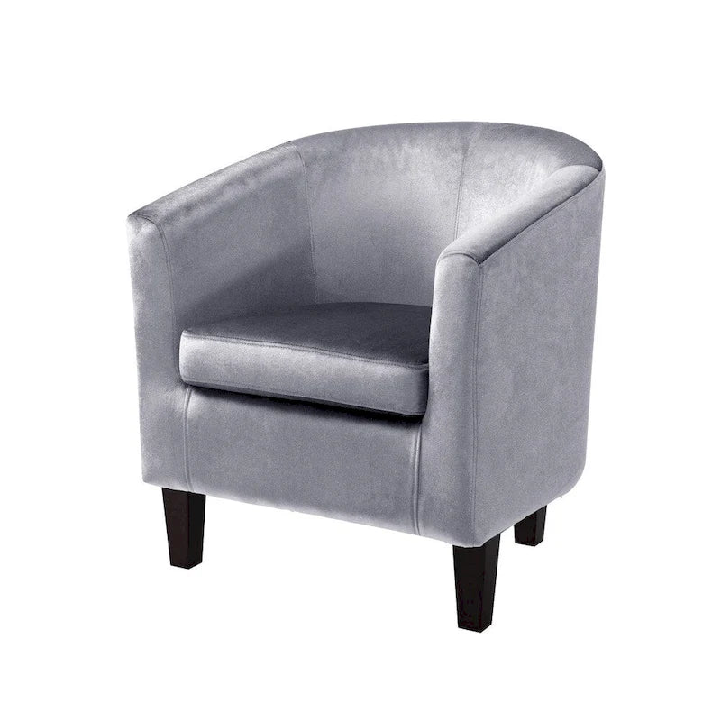 Copper Grove Broadway Velvet Upholstered Tub Chair