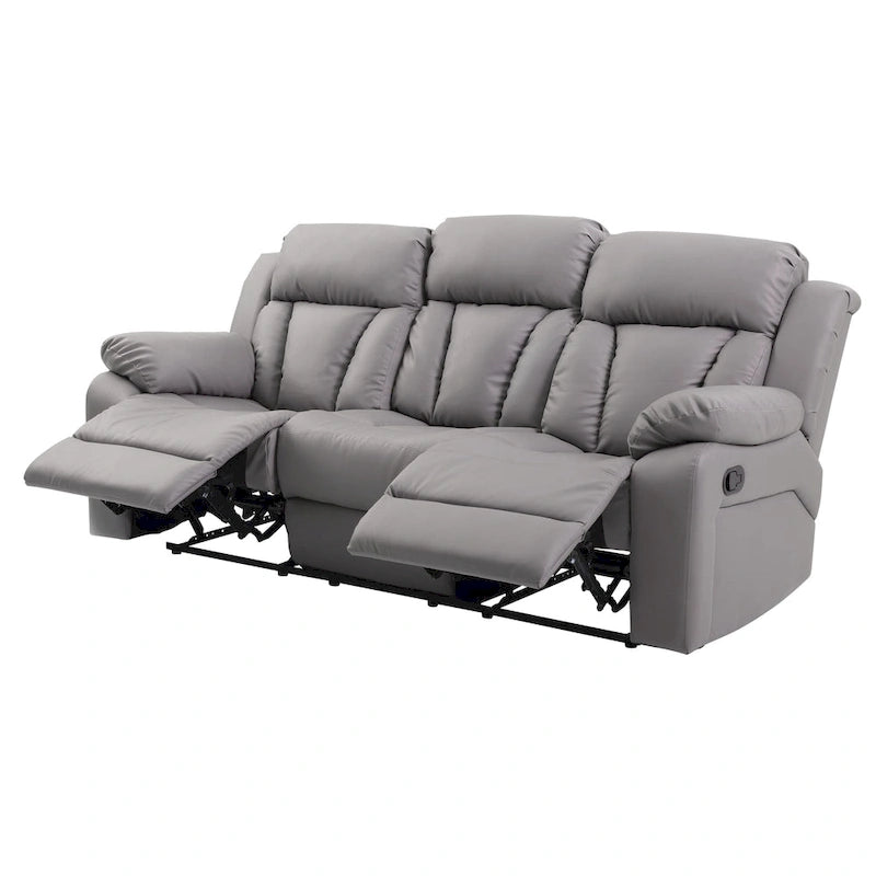 Daria Faux Leather Reclining Sofa