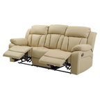 Daria Faux Leather Reclining Sofa