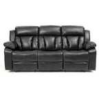 Daria Faux Leather Reclining Sofa