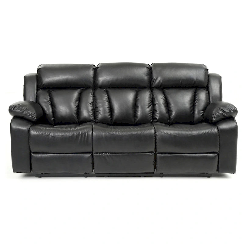 Daria Faux Leather Reclining Sofa