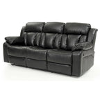Daria Faux Leather Reclining Sofa