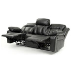 Daria Faux Leather Reclining Sofa