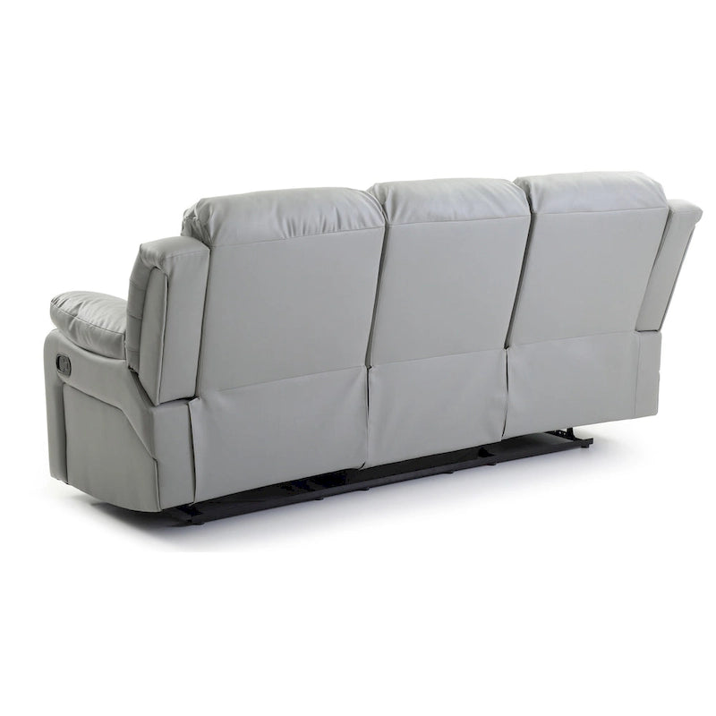 Daria Faux Leather Reclining Sofa