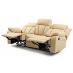 Daria Faux Leather Reclining Sofa