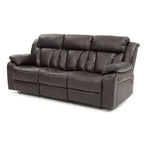 Daria Faux Leather Reclining Sofa