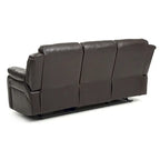 Daria Faux Leather Reclining Sofa