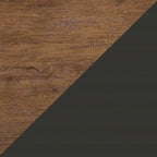 Manhattan Comfort Rockefeller 6-Drawer Double Low Dresser with Metal Legs