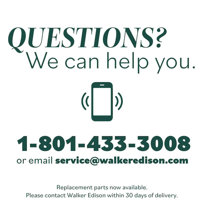 Middlebrook Designs Hans 6 Drawer Dresser with Cut Out Handles