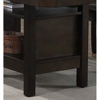 7 - Piece Solid Wood Dining Set With Storage Veneer Top