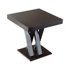 Square Counter Height Table Cappuccino