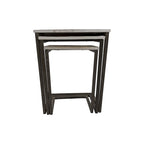 Carolina Living Addison Nesting Table Set - Whitewash