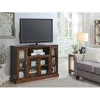 Convenience Concepts Summit Highboy 60  TV Stand with Storage Cabinets and Shelves