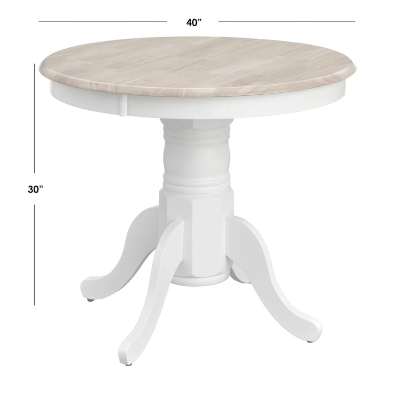 Simple Living Lancaster Solid Wood Dining Table