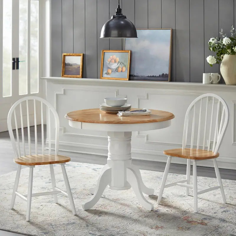Simple Living Lancaster Solid Wood Dining Table