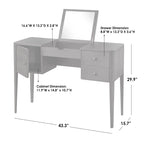 Lifestorey Parc Vanity Desk