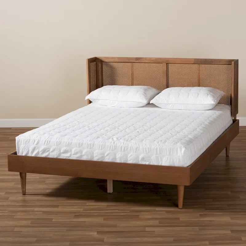 Carson Carrington Dagas Mid-century Modern Platform Bed