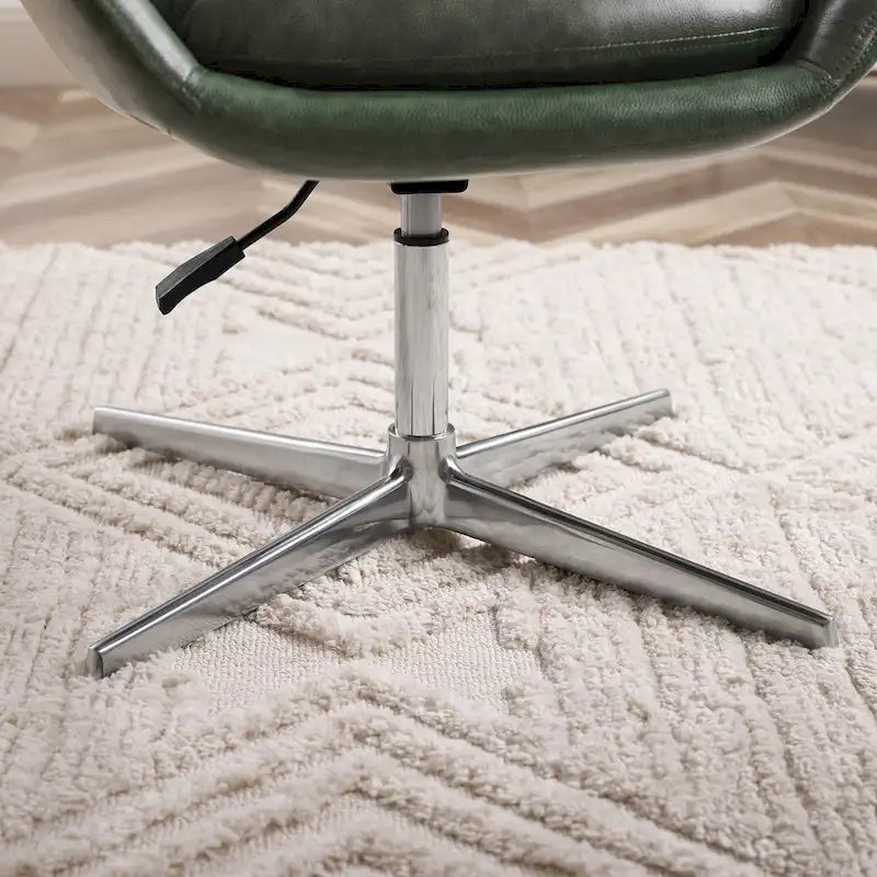 Art Leon Modern Swivel & Adjustable Home Office Accent Arm Chair