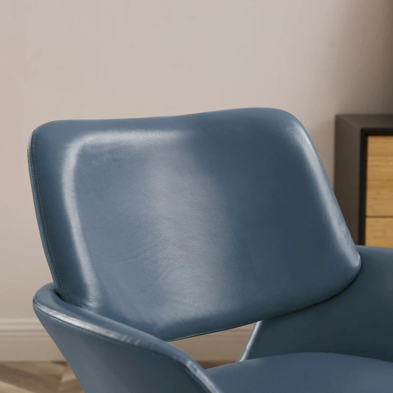 Art Leon Modern Swivel & Adjustable Home Office Accent Arm Chair