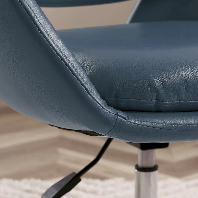 Art Leon Modern Swivel & Adjustable Home Office Accent Arm Chair