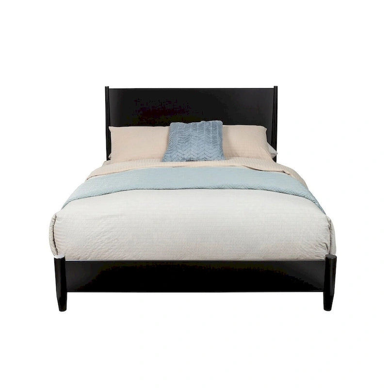 Alpine Furniture Flynn Platform Bed, Black