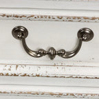 Magnolia Manor Antique White Weathered Bark Desk