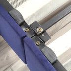 Furniture of America Chapla Art Deco Upholstered 4-drawer Platform Storage Bed